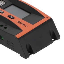 Solar Charge Controller Panel Battery Photovoltaic MPPT Regulator With Dual USB