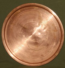 Ancien plateau de service rond