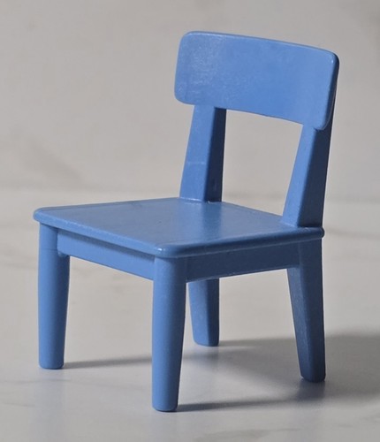 Playmobil chaise bleue - chaise,