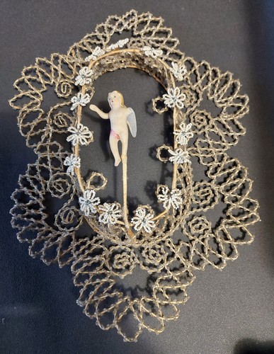 Couronne mortuaire perles - , de