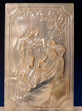 Ancienne nacre finement gravé