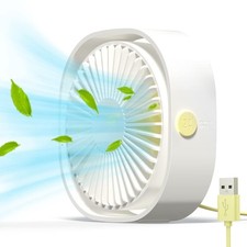Simpeak Ventilateur USB Mini Ventilateur Portable Silencieux Ventilateur Bureau