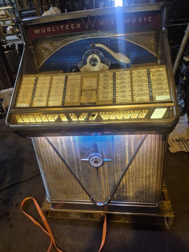 1960 wurlitzer 2404 jukebox - wurlitzer,