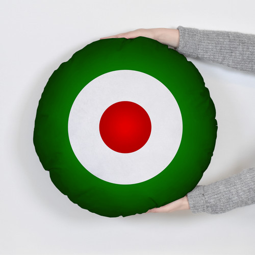 Cible mod vert rouge - rouge,