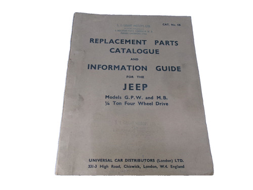 Catalogue pièces - de,