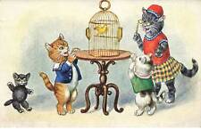 CATS #MK39856 HUMANIZED CATS CANARY BIRD CAGE TYPE THIELE