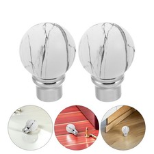  2 Pcs Poignee Armoire De Meuble Cuisine Poignée Métallique Boutons D'armoire