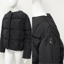 Authentic Moncler Gamme Rouge Zephir Black Down Puffer Jacket Bomber Size 2,~S-M