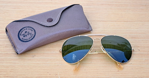 Ancienne lunettes soleil - lunettes, de