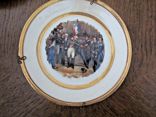 Assiette napoléon scène - assiette,
