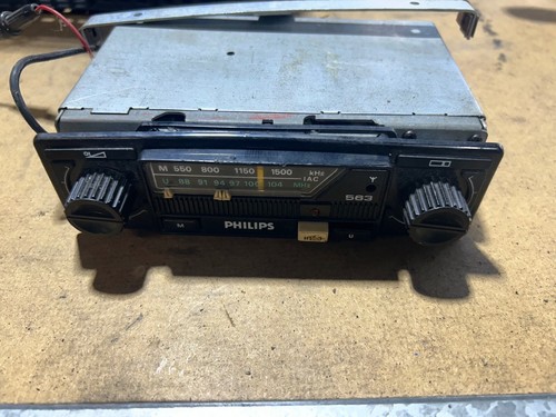 Philips 563 car stereo - philips, vintage