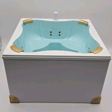 Rainbow High Doll House Replacement Hot Tub Spa Jacuzzi Bathtub White Blue Gold