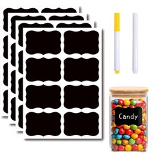 32 Étiquettes Ardoise