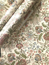 papier peint ancien fleuri