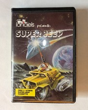 Jeu SUPER JEEP K7 Cassette Tape FR LORICIELS pour ordinateur ORIC 1 / ORIC ATMOS