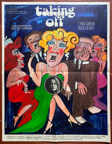 Affiche taking off lynn carlin - affiche,