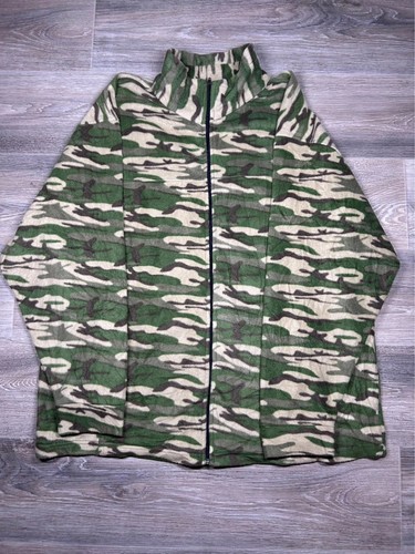 Veste polaire camouflage - camouflage, –