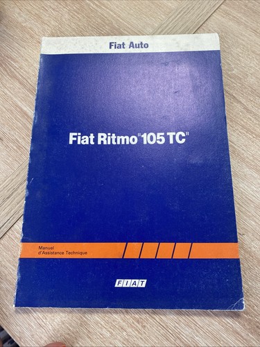 Fiat ritmo 105 manuel - fiat,