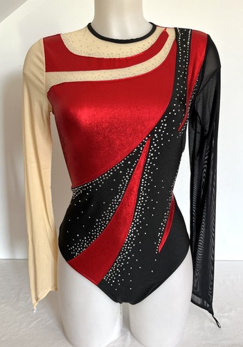 Body rouge noir beige t40 - body, et