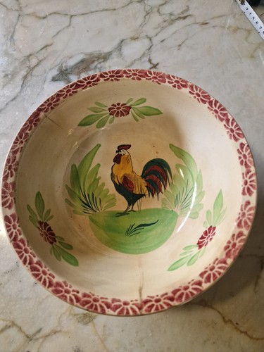 Ancien saladier faience saint - ancien,