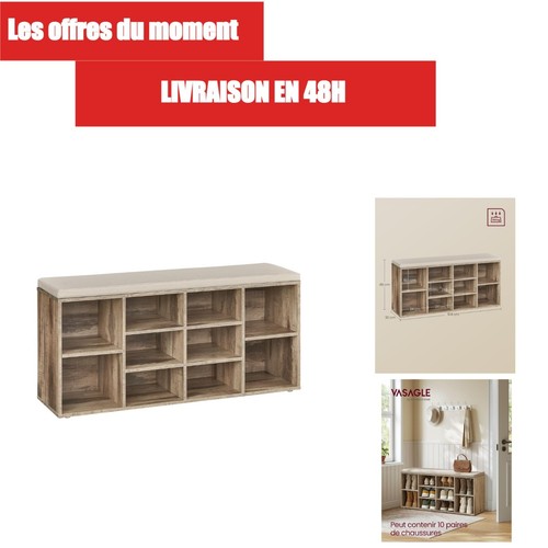 Vasagle banc chaussures 10 - à,