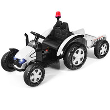 Tracteur Enfants Électrique 12V 7Ah avec Télécommande , MP3, USB, 3-8 km/h