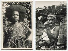 13 Photo Cards - Africa Chad Cameroon Ivory Coast - Women - Michel Huet