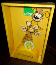 Spirou-Ancienne tirelire en bois laqué  Marsupilami-Boite d origine, Vilac