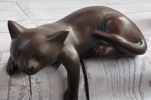 Art déco lion - lion, bronze