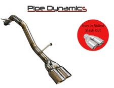 PIPE DYNAMICS Peugeot 208 Gti 1.6i 208 Bhp 13-18 Arrière Boite Pot Delete Sortie