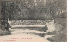 60 COMPIEGNE BANC DE NAPOLEON
