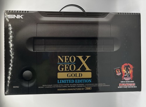 Snk neo geo gold - x, limited