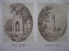 Lithographie Chapelle