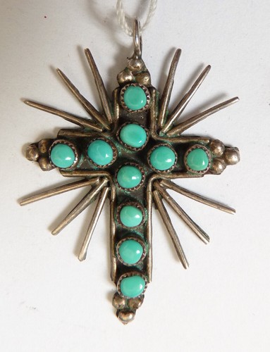 Pendentif croix argent - pendentif,