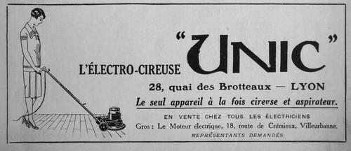 Publicité électro cireuse - Électro,