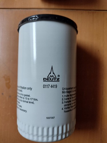 Filtre huile deutz - filtre,