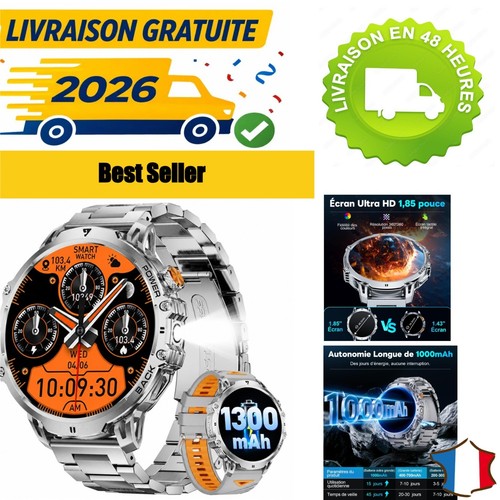 Lige montre connectée - montre, homme