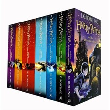 Collection complète de 7 livres pour enfants Harry Potter par J K Rowling