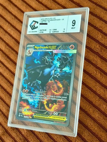 Carte pokémon méga dracaufeu - carte,