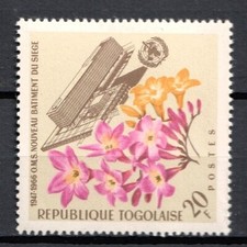 Timbre / STAMP  TOGO  1966  Y&T  N° 493  Neuf ** SANS TRACE DE CHARNIERE