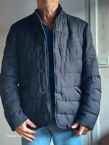 Veste molletonnée izac bleu - veste,