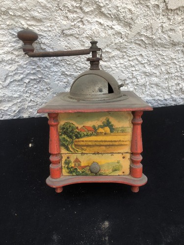 Antique coffee grinder - antique,