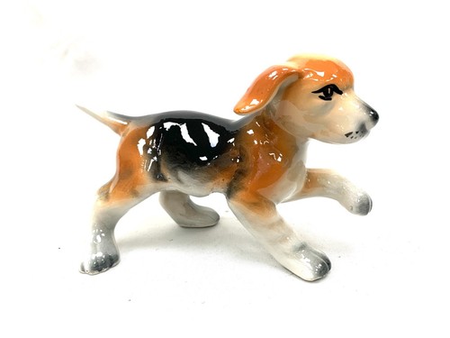 Vintage statue beagle en - -,