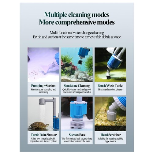 Aquarium gravel cleaner - ,