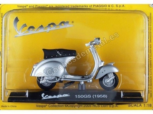 1958 vespa 150 gris - 150,