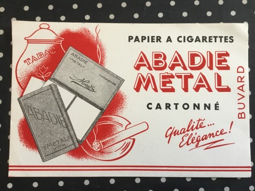 Buvard papier cigarette - papier,