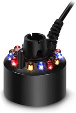 Brumisateur humidificateur d'air12 LED Fontaine d'eau étang Machine à Brouill...