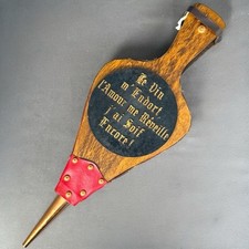 Ancien soufflet cheminée - ancien,