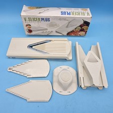 Swissmar Borner V-Slicer Plus Mandoline With 3 Inserts Made in Germany