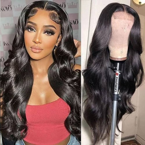 Perruque ondulée cheveux - de,